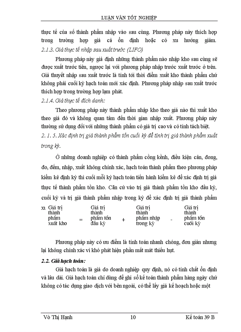 image for page Lý luận chung về kế toán thành phẩm, tiêu thụ thành phẩm và xác định kết quả tiêu thụ trong doanh Nghiệp sản xuất