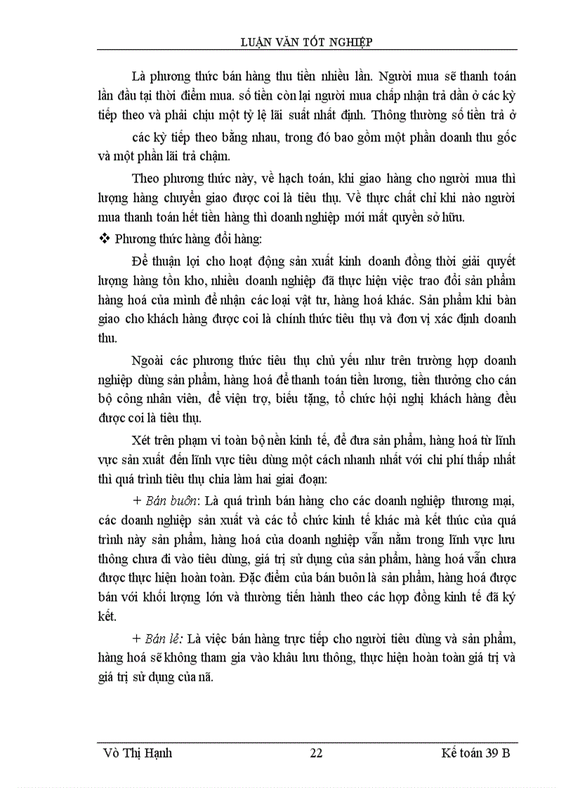 image for page Lý luận chung về kế toán thành phẩm, tiêu thụ thành phẩm và xác định kết quả tiêu thụ trong doanh Nghiệp sản xuất