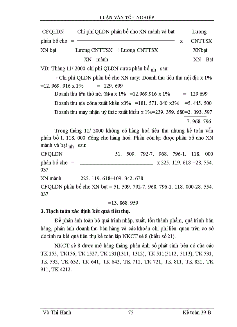 image for page Lý luận chung về kế toán thành phẩm, tiêu thụ thành phẩm và xác định kết quả tiêu thụ trong doanh Nghiệp sản xuất