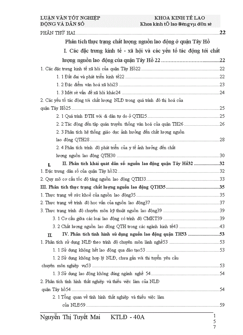 image for page Thực trạng và giải pháp nâng cao chất lượng nguồn lao động trong quá trình đô thị hoá của quận Tây Hồ hiện nay- đáp ứng đòi hỏi thực tế