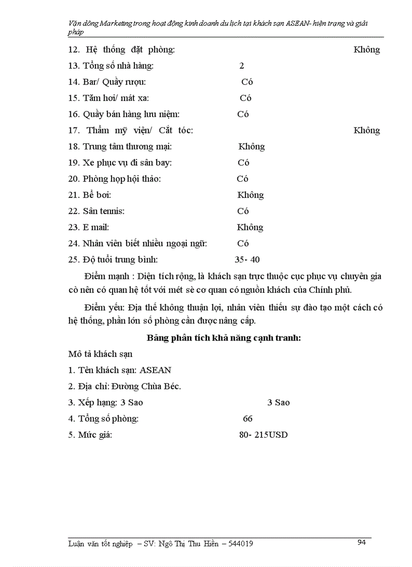 image for page Vận dụng Marketing trong hoạt động kinh doanh khách sạn- Du lịch tại khách sạn ASEAN –hiện trạng và giải pháp