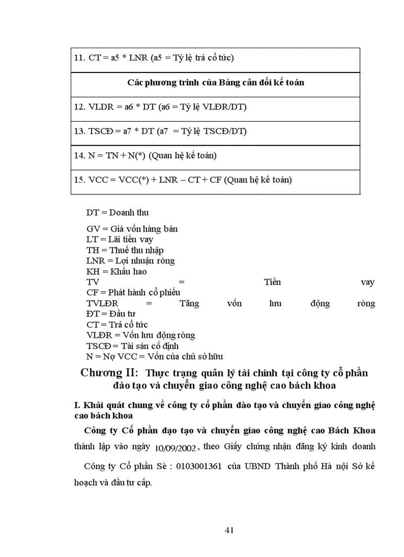 image for page Một số giải pháp nâng cao chất lượng quản lý tài chính tại công ty cổ phần đào tạo và chuyển giao công nghệ cao bách khoa
