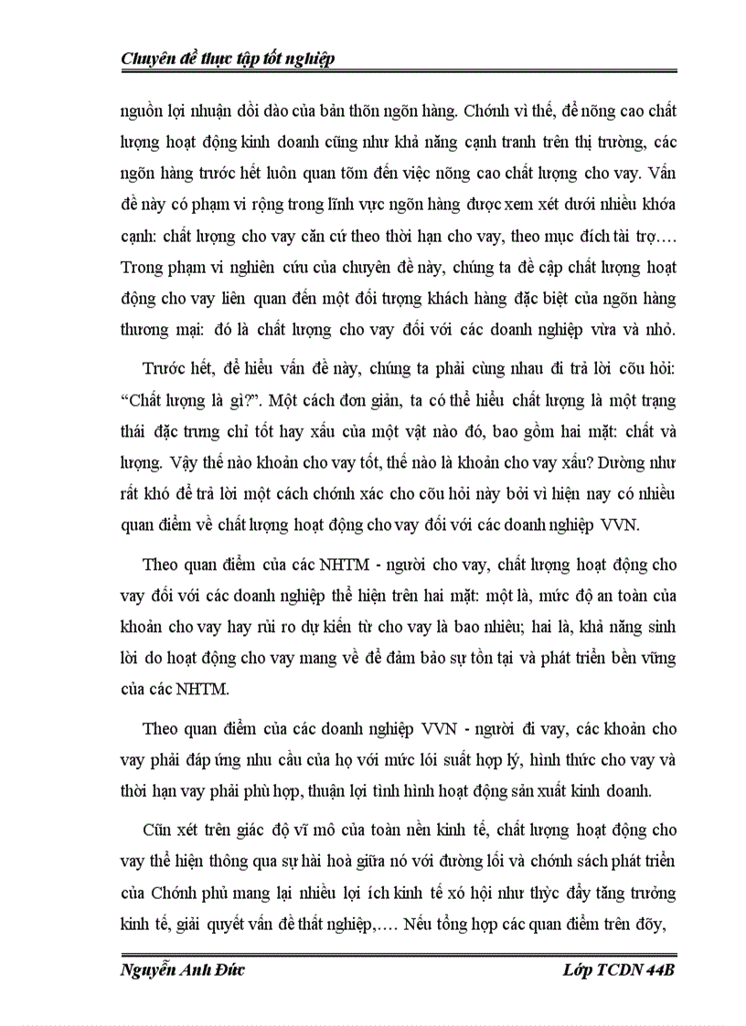 image for page Nâng cao chất lượng cho vay đối với các doanh nghiệp vừa và nhỏ tại Ngân hàng Thương mại cổ phần các doanh nghiệp ngoài quốc doanh Việt Nam