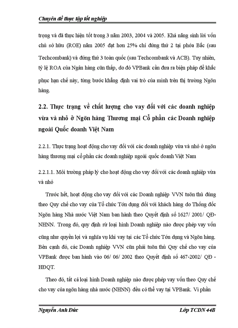 image for page Nâng cao chất lượng cho vay đối với các doanh nghiệp vừa và nhỏ tại Ngân hàng Thương mại cổ phần các doanh nghiệp ngoài quốc doanh Việt Nam