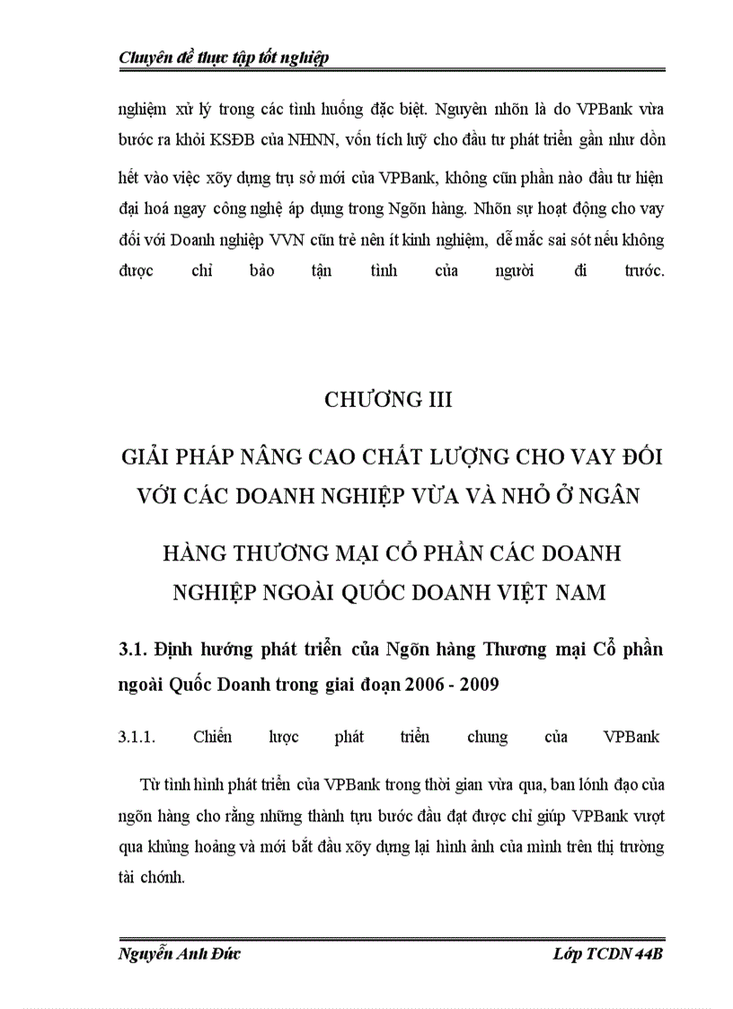 image for page Nâng cao chất lượng cho vay đối với các doanh nghiệp vừa và nhỏ tại Ngân hàng Thương mại cổ phần các doanh nghiệp ngoài quốc doanh Việt Nam