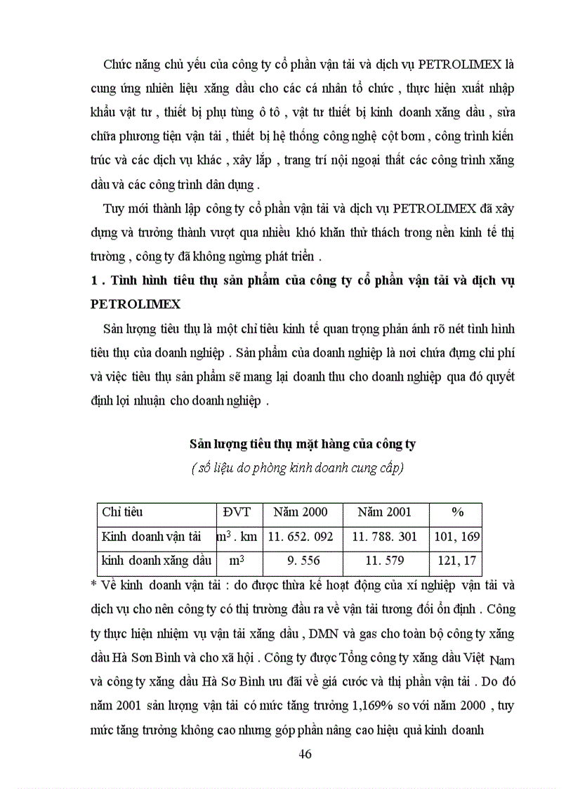 image for page Một số biện pháp và kiến nghị góp phần nâng cao hiệu quả kinh doanh của công ty cổ phần vận tải và dịch vụ PETROLIMEX