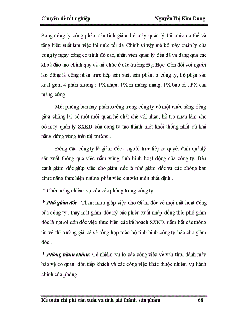 image for page Kế toán tập hợp chi phí và giá thành sản phẩm của công ty nhựa cao cấp Hàng Không