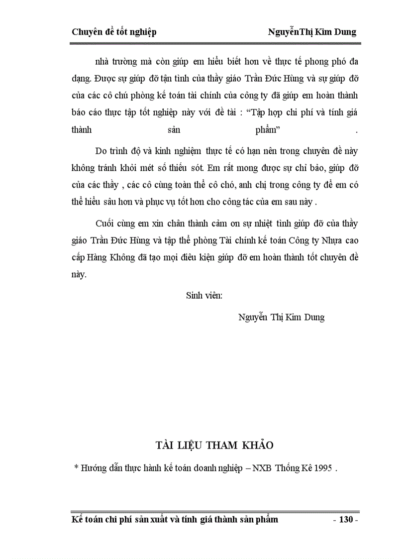 image for page Kế toán tập hợp chi phí và giá thành sản phẩm của công ty nhựa cao cấp Hàng Không