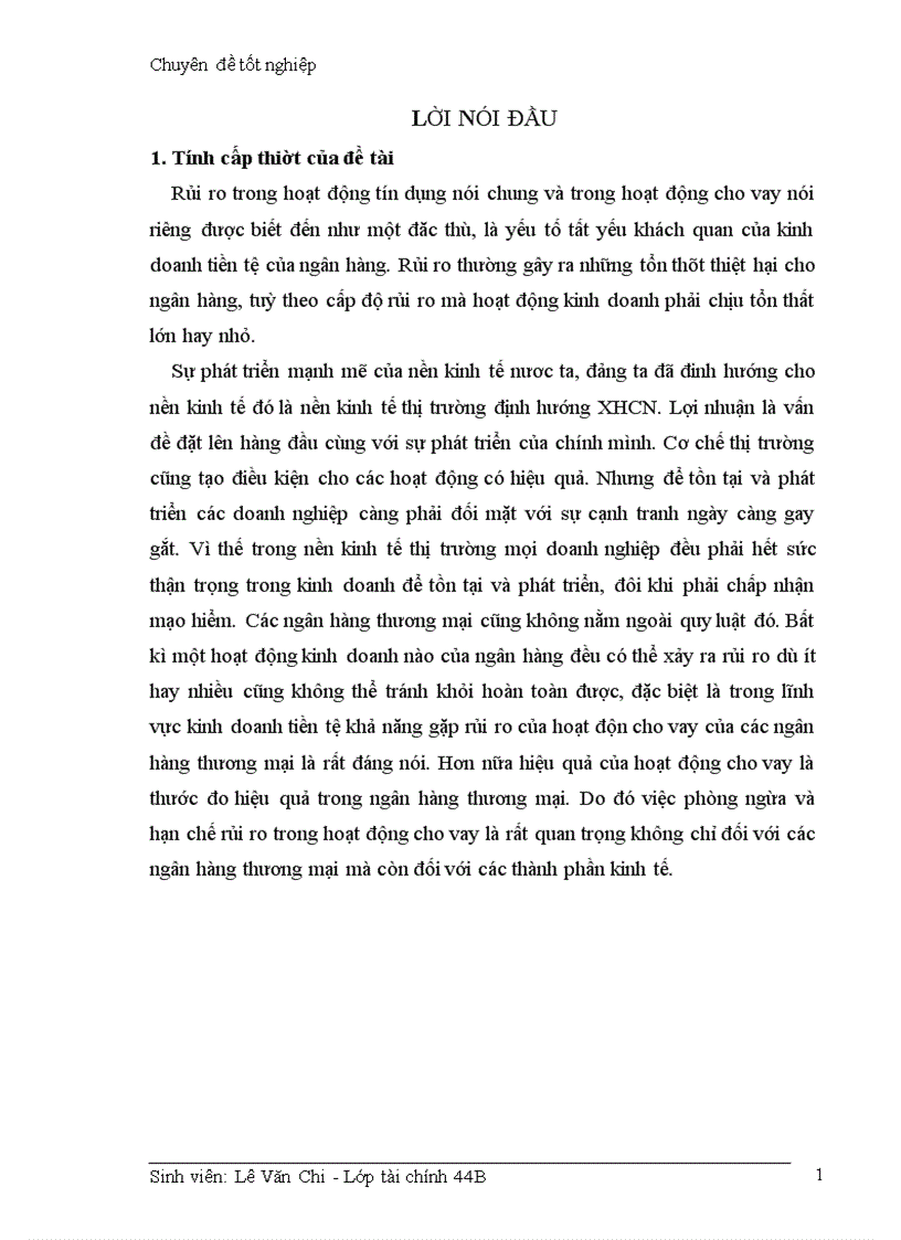 image for page Giải phỏp hạn chế rủi ro trong hoạt động cho vay của Ngân hàng công thương Thanh Hoá