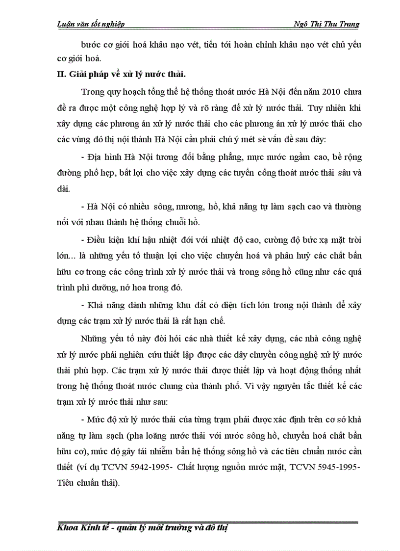 image for page Tác động của phát triển kinh tế- xã hội tới hệ thống thoát nước ở Hà Nội