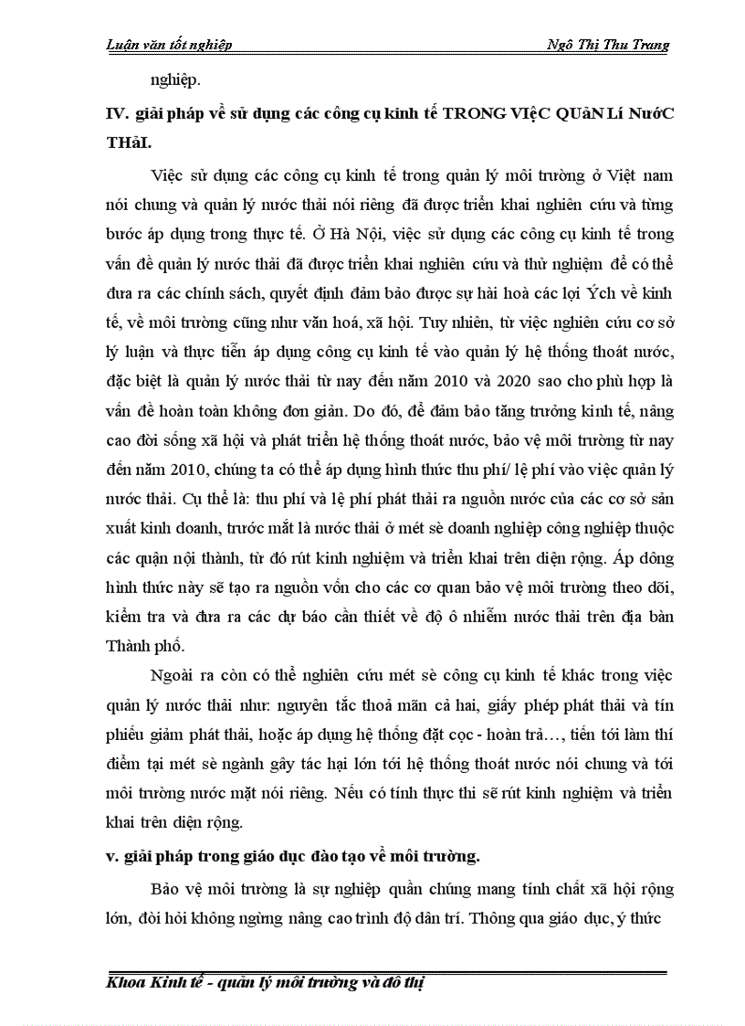 image for page Tác động của phát triển kinh tế- xã hội tới hệ thống thoát nước ở Hà Nội