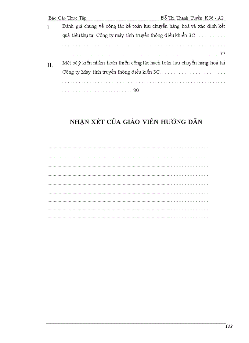 image for page Hoàn thiện công tác kế toán lưu thông hàng hoá và xác định kết quả tiêu thụ tại Công ty Máy tính - Truyền thông - Điều khiển 3C