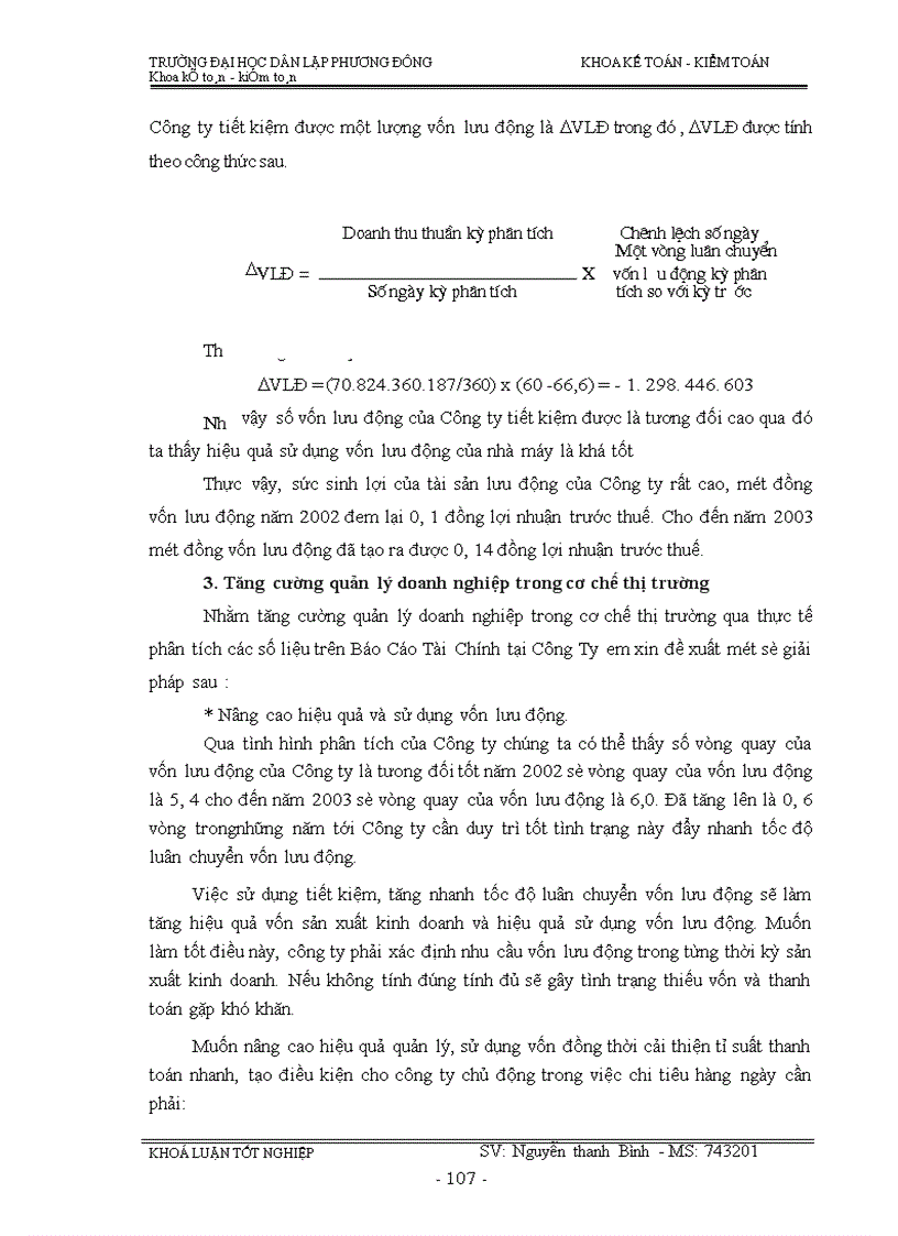 image for page Lập, kiểm tra và phân tích các chỉ tiêu tài chính chủ yếu trên Báo cáo tài chính với việc tăng cường quản lý doanh nghiệp tại Công Ty TNHH XNK Nam Kỳ
