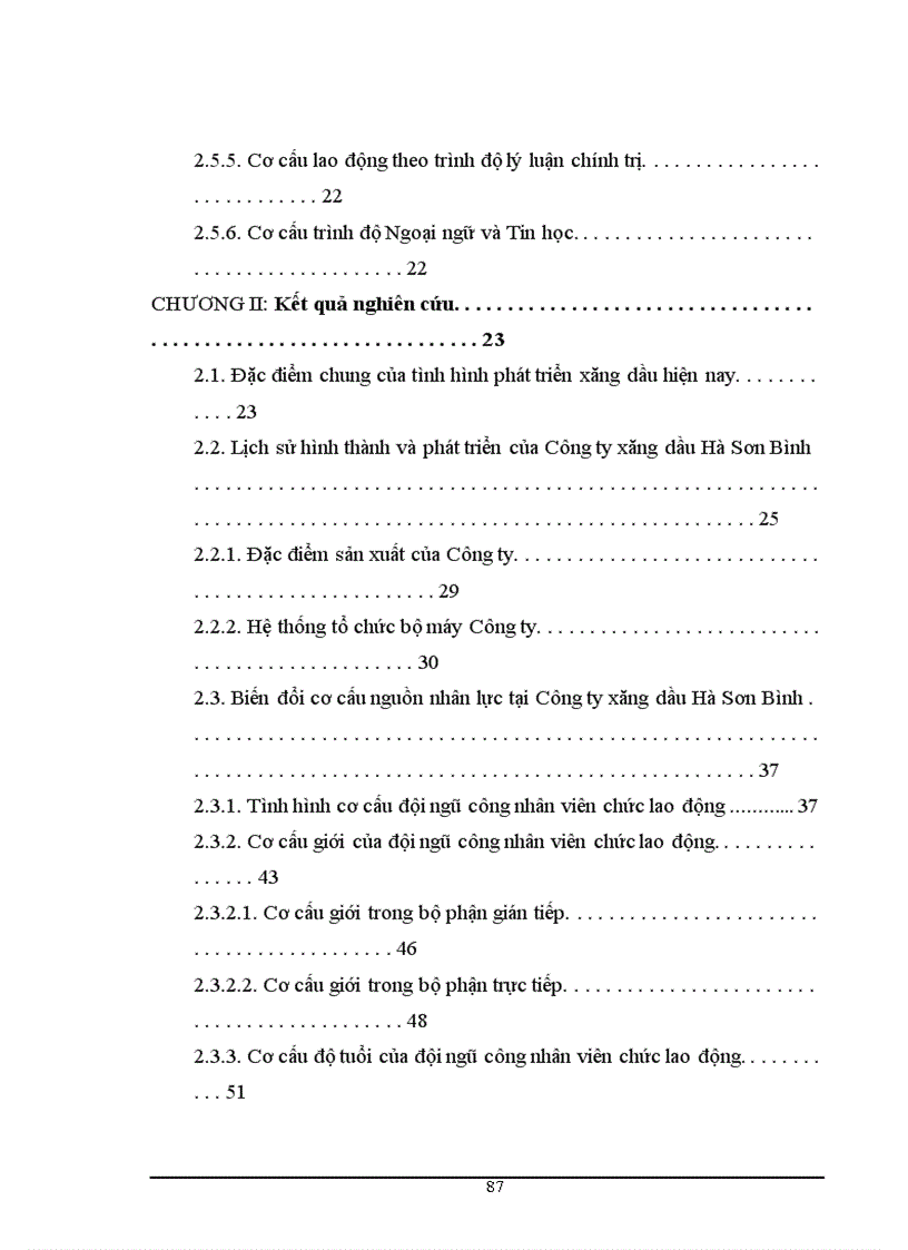 image for page Biến đổi cơ cấu nguồn nhân lực tại công ty xăng dầu -Hà Sơn Bình trong giai đoạn hiện nay(2001-2003)
