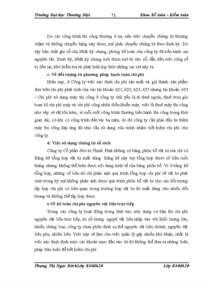 image for page Các đề xuất và kiến nghị về việc nâng cao hiệu quả công tác kế toán chi phí sản xuất sản phẩm xây lắp tại công ty cổ phần đầu tư Thịnh Phát.