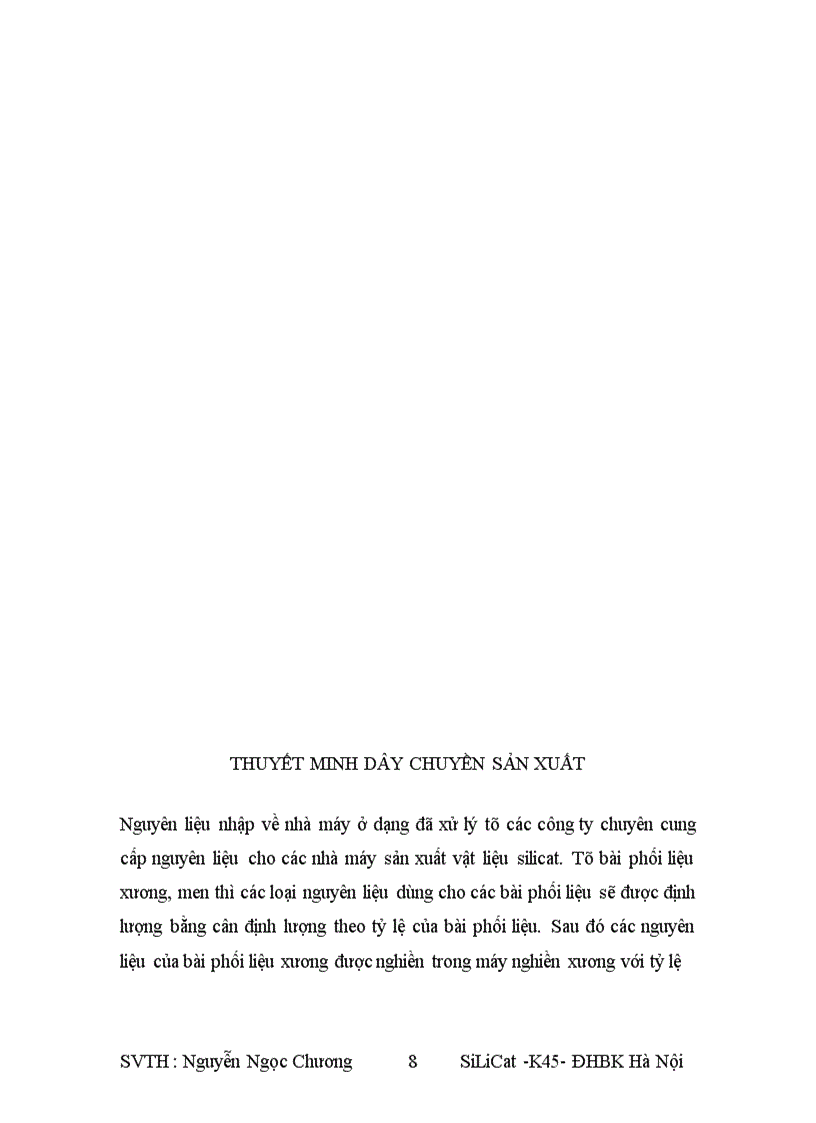 image for page Thiết kế nhà máy sản xuất sứ điện hạ thế năng suất 1000 tấn /năm , nhiệt độ nung 12800C , lò nung con thoi