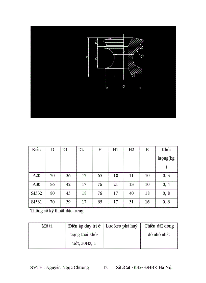 image for page Thiết kế nhà máy sản xuất sứ điện hạ thế năng suất 1000 tấn /năm , nhiệt độ nung 12800C , lò nung con thoi