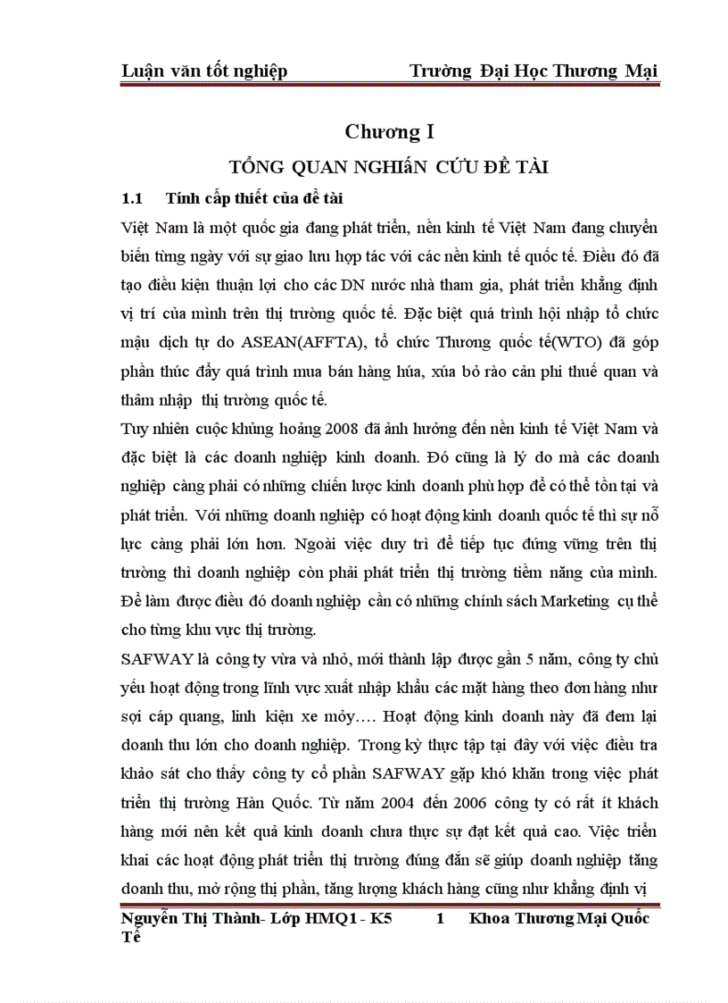 image for page Giải pháp Marketing nhằm phát triển sản phẩm sợi cáp quang của công ty cổ phần tiếp vận quốc tế SAFWAY trên khu vực thị trường Hàn Quốc.