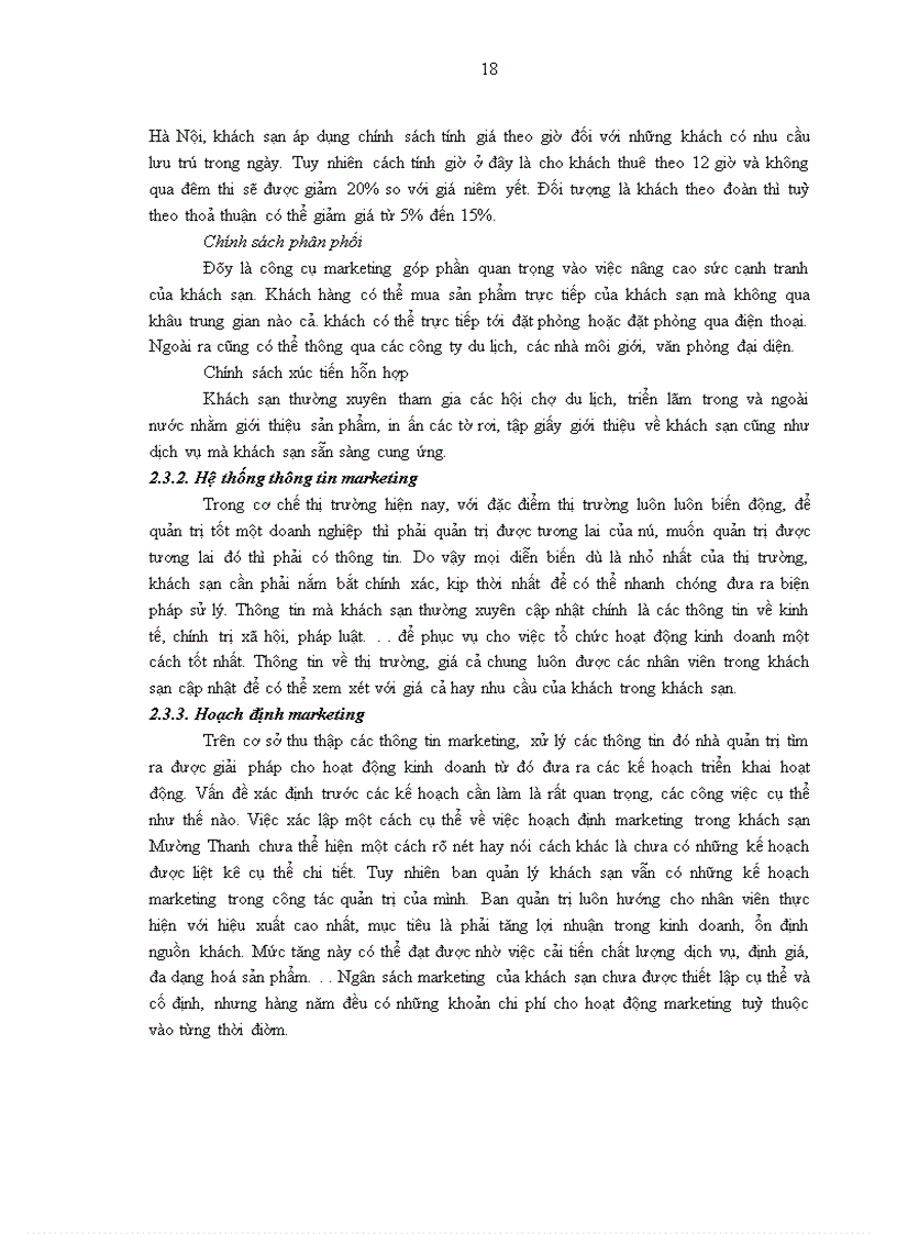image for page Giải pháp nâng cao sức cạnh tranh marketing trên thị trường khách du lịch Trung Quốc của khách sạn Mường Thanh