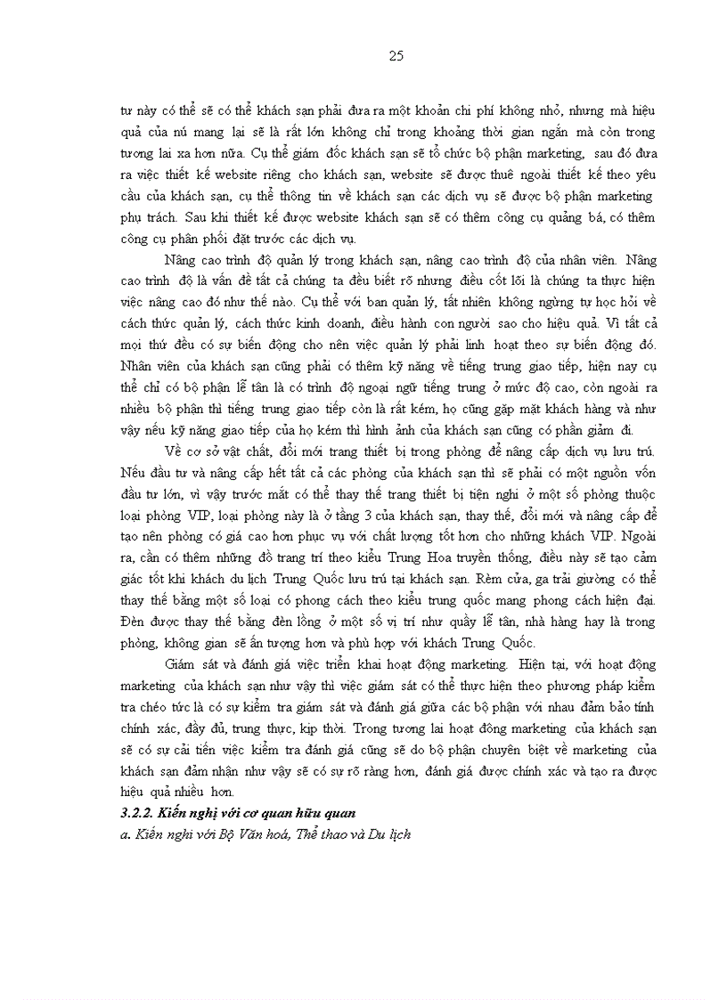 image for page Giải pháp nâng cao sức cạnh tranh marketing trên thị trường khách du lịch Trung Quốc của khách sạn Mường Thanh