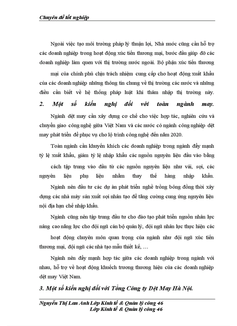 image for page Một số biện pháp về tổ chức nhằm đẩy mạnh tiêu thụ sản phẩm tại tổng công ty dệt may hà nội