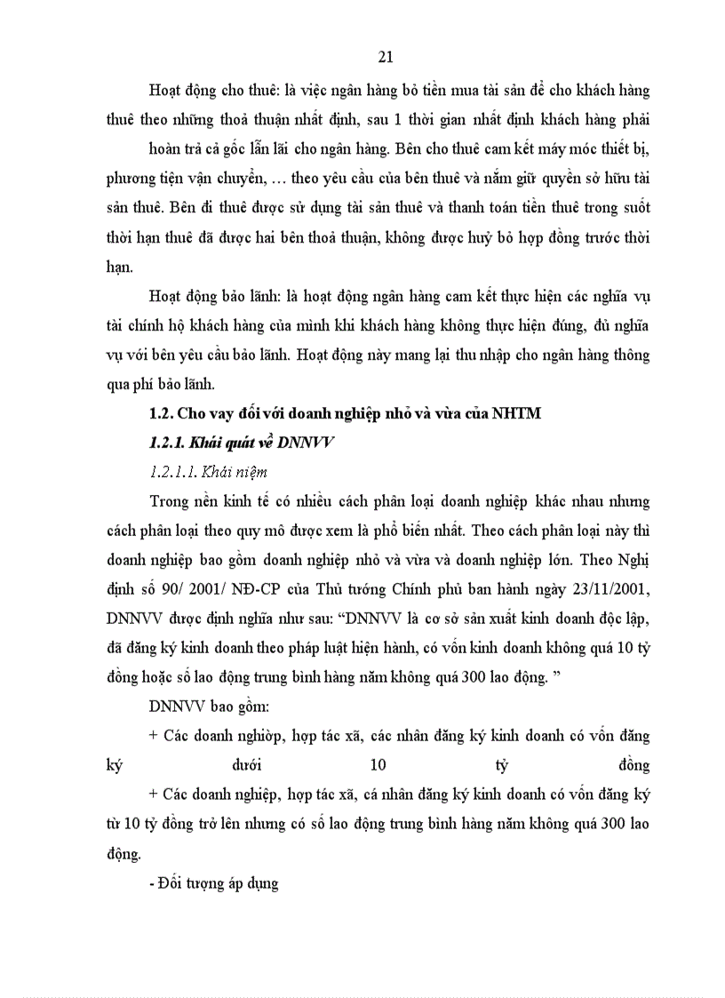 image for page Mở rộng cho vay đối với doanh nghiệp nhỏ và vừa tại Ngân hàng Đầu tư & Phát triển Việt Nam chi nhánh Quang Trung