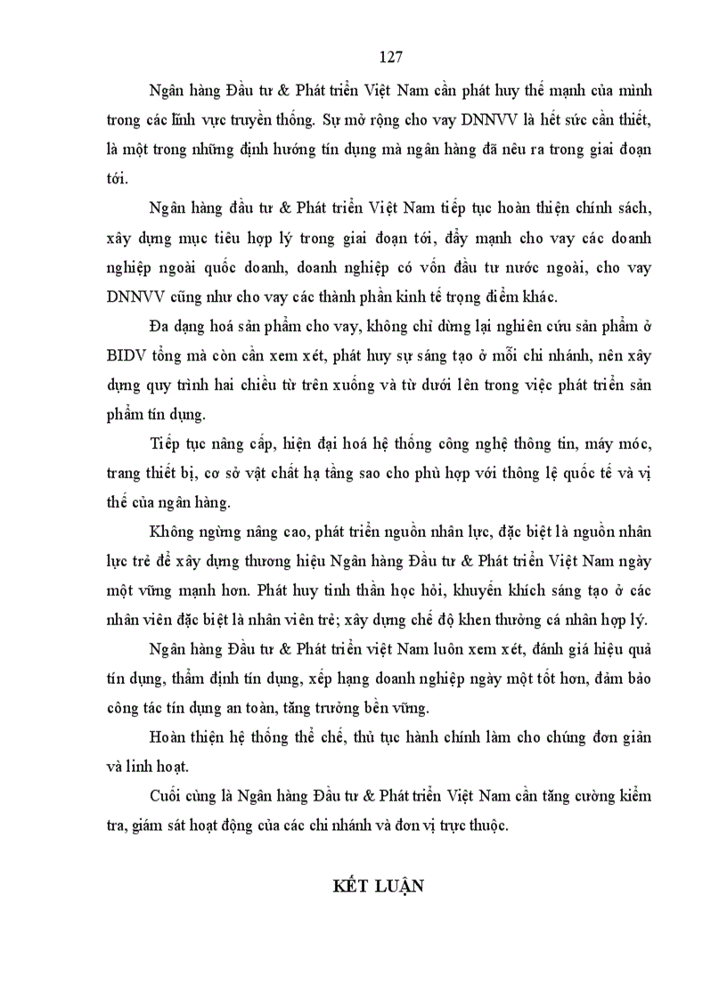 image for page Mở rộng cho vay đối với doanh nghiệp nhỏ và vừa tại Ngân hàng Đầu tư & Phát triển Việt Nam chi nhánh Quang Trung