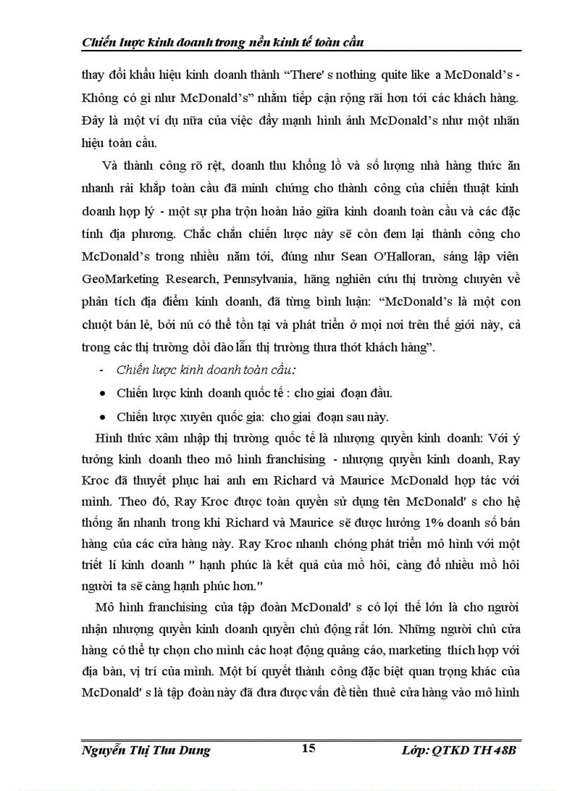 image for page Chiến lược kinh doanh trong nền kinh tế toàn cầu