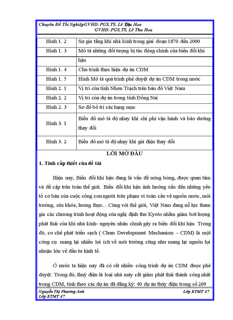 image for page Đánh giá hiệu quả cơ chế phát triển sạch (CDM) của dự án nhà máy điện khí chu trình hỗn hợp Nhơn Trạch I