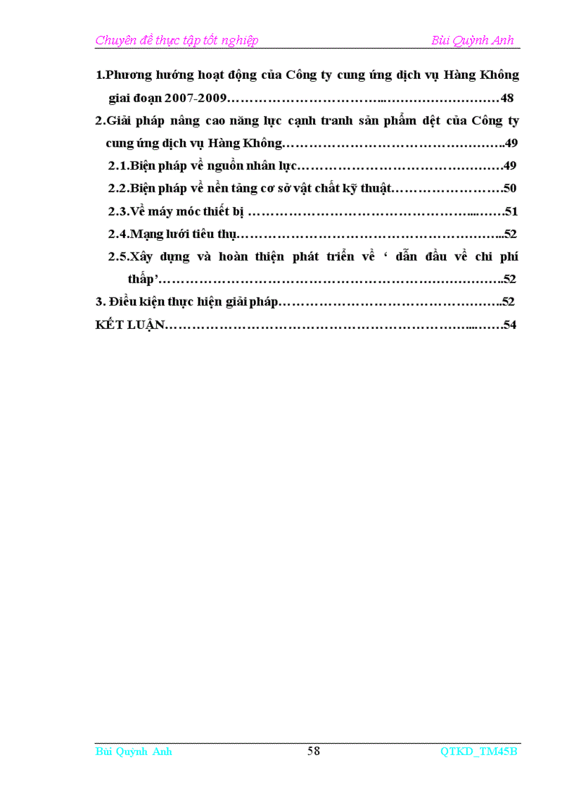 image for page Cạnh tranh để phát triển sản phẩm dệt may của Công ty cung ứng dịch vụ Hàng Không