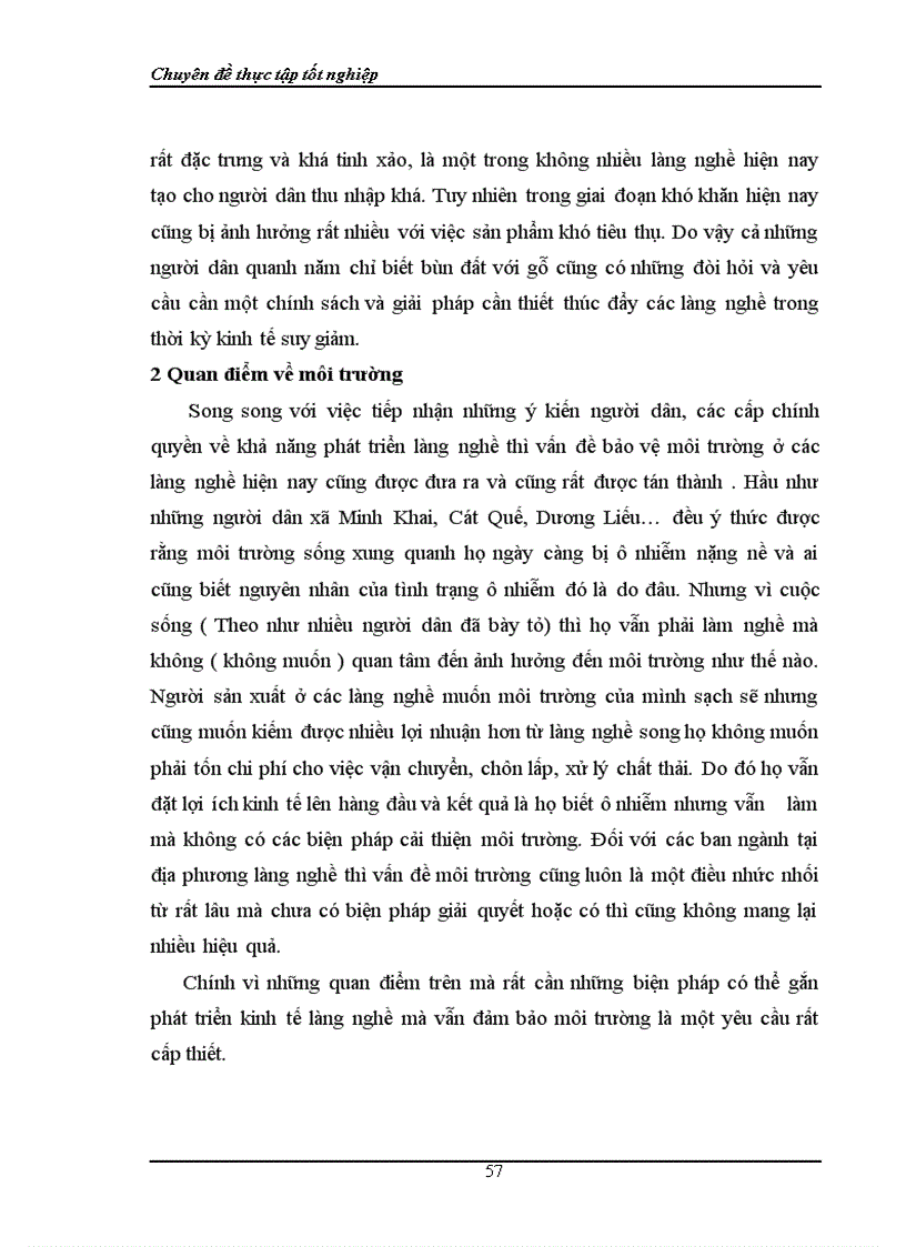 image for page Thực trạng và giải pháp phát triển bền vững các làng nghề truyền thống tại huyện Hoài Đức,Hà Tây