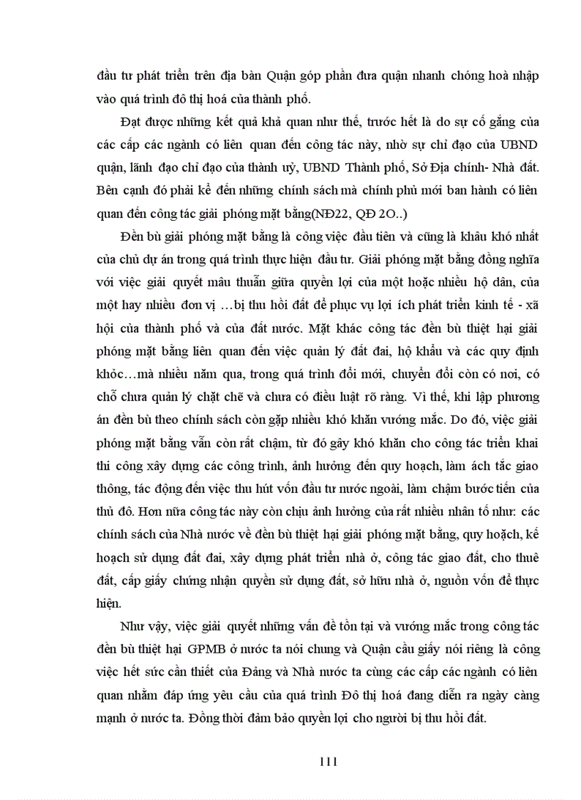 image for page Thực trạng và giải pháp hoàn thiện công tác đền bù thiệt hại GPMB ở quận cầu giấy- Thành phố Hà Nội qua dự án nâng cấp, cải tạo và xây dựng Học viện Quốc phòng