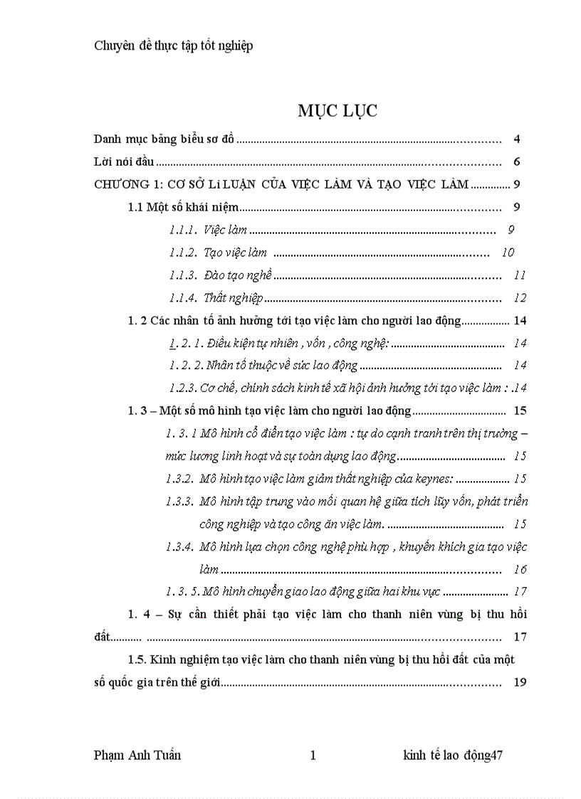 image for page Tạo việc làm cho thanh niên vùng bị thu hồi đất khu vực đồng bằng Bắc Bộ.