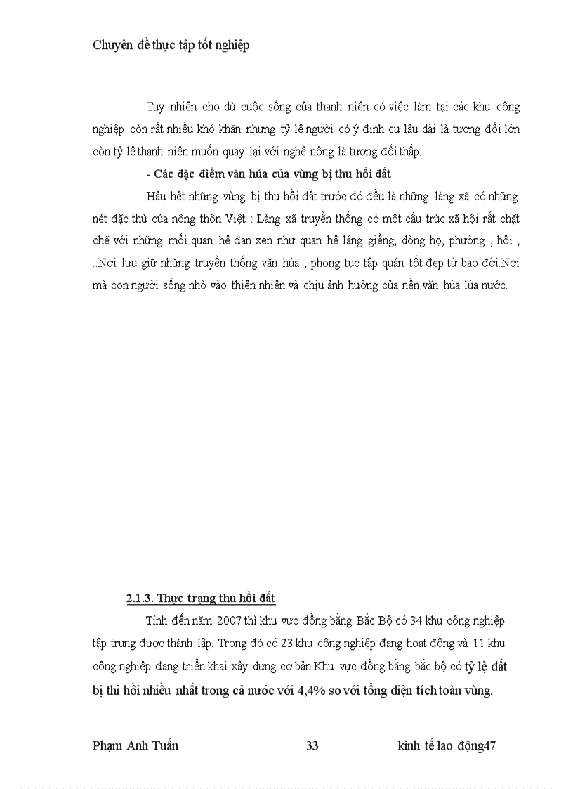 image for page Tạo việc làm cho thanh niên vùng bị thu hồi đất khu vực đồng bằng Bắc Bộ.