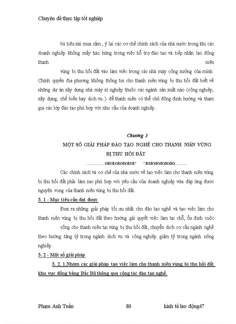 image for page Tạo việc làm cho thanh niên vùng bị thu hồi đất khu vực đồng bằng Bắc Bộ.