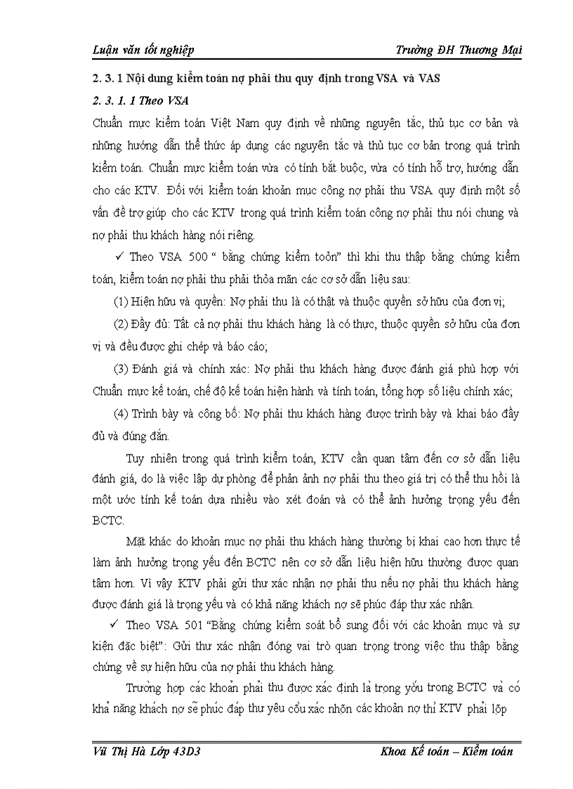 image for page Kiểm toỏn nợ phải thu khỏch hàng trong kiểm toỏn bỏo cỏo tài chớnh tại cụng ty TNHH kiểm toỏn độc lập quốc gia Việt Nam