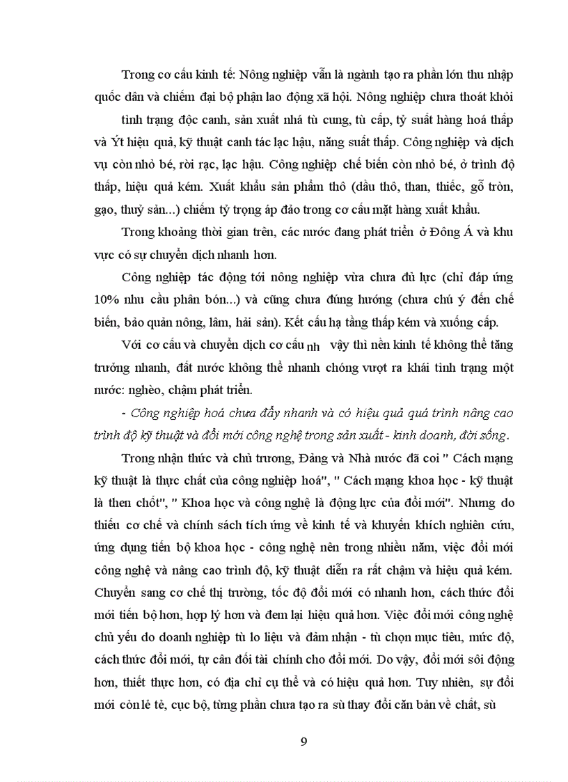 image for page Tiền đề tiến hành công nghiệp hóa, hiện đại hoá ở Việt Nam hiện nay