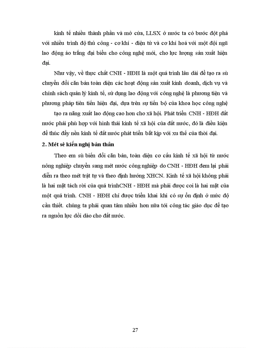 image for page Tiền đề tiến hành công nghiệp hóa, hiện đại hoá ở Việt Nam hiện nay