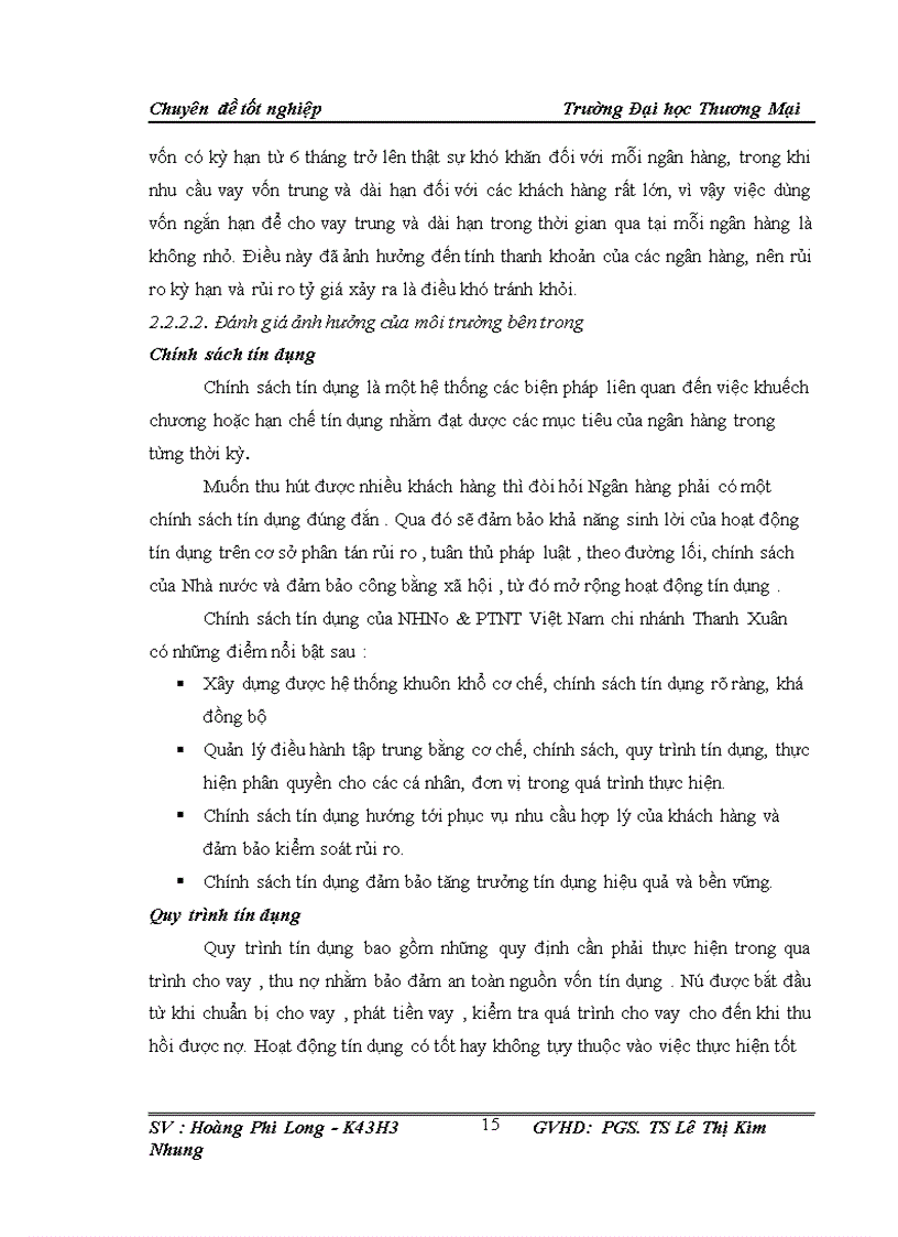 image for page Giải pháp nâng cao hiệu quả sử dụng vốn tại NHNo&PTNT Việt Nam chi nhánh Thanh Xuân
