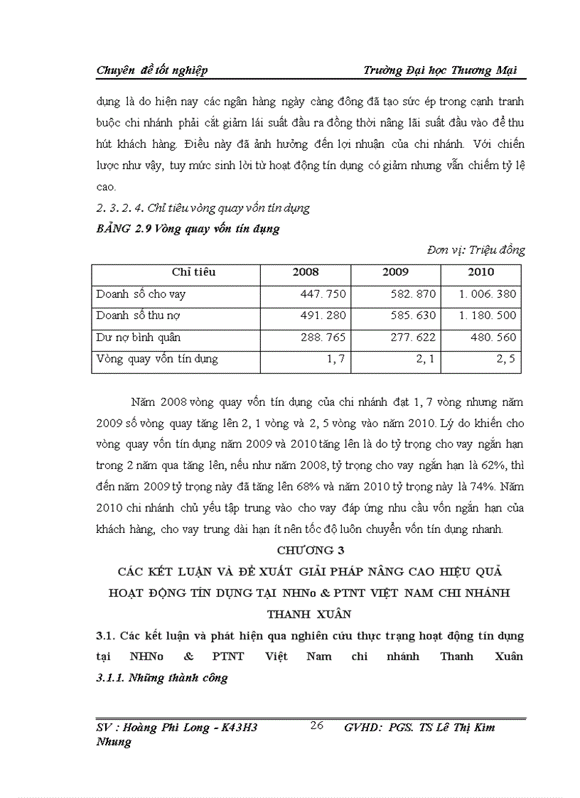 image for page Giải pháp nâng cao hiệu quả sử dụng vốn tại NHNo&PTNT Việt Nam chi nhánh Thanh Xuân
