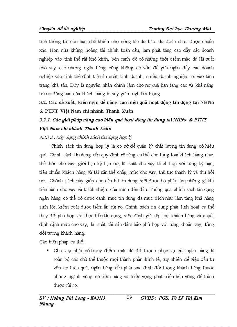 image for page Giải pháp nâng cao hiệu quả sử dụng vốn tại NHNo&PTNT Việt Nam chi nhánh Thanh Xuân