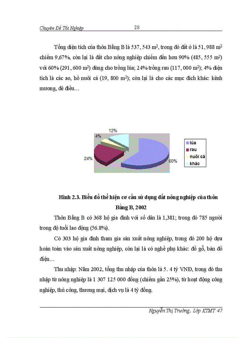 image for page Đánh giá hiệu quả của việc dử sụng nước thải trong sản xuất rau tại thôn Bằng B, Hoàng Liệt, Hoàng Mai