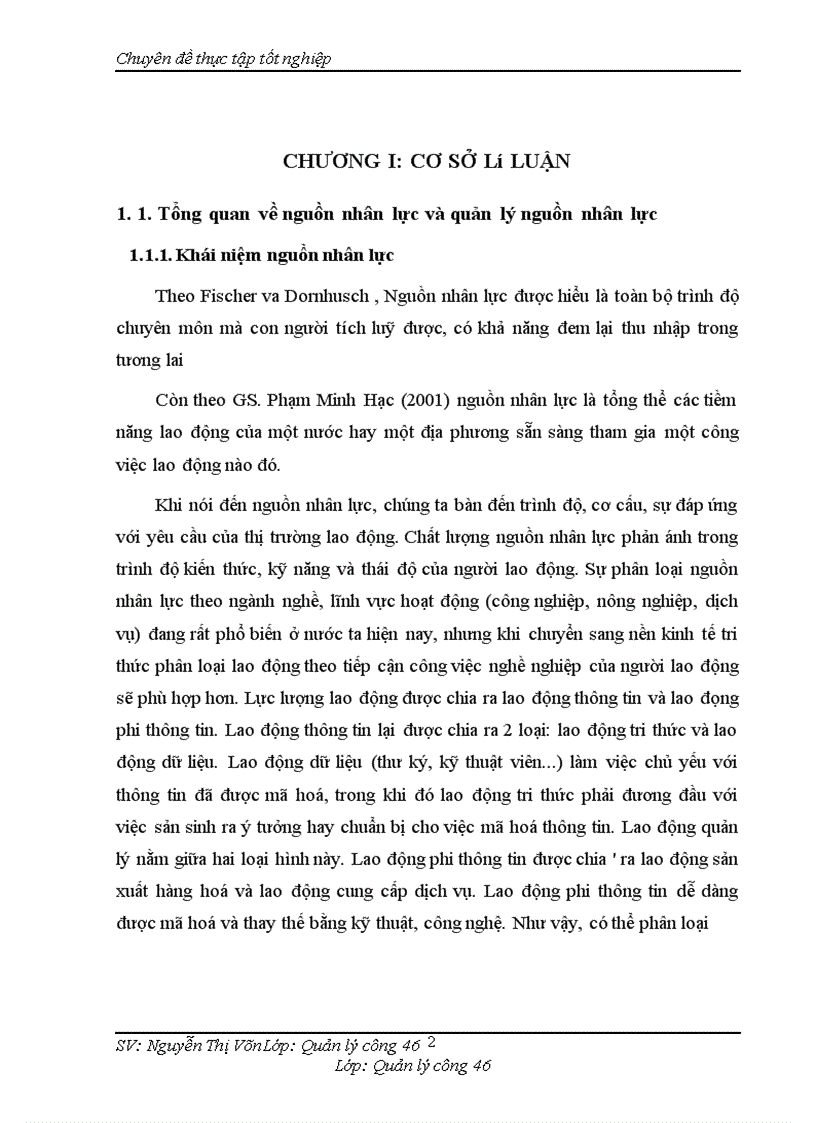 image for page Một số giải pháp nhằm nâng cao hiệu quả quản lý nguồn nhân lực của Công ty Cổ Phần May 10