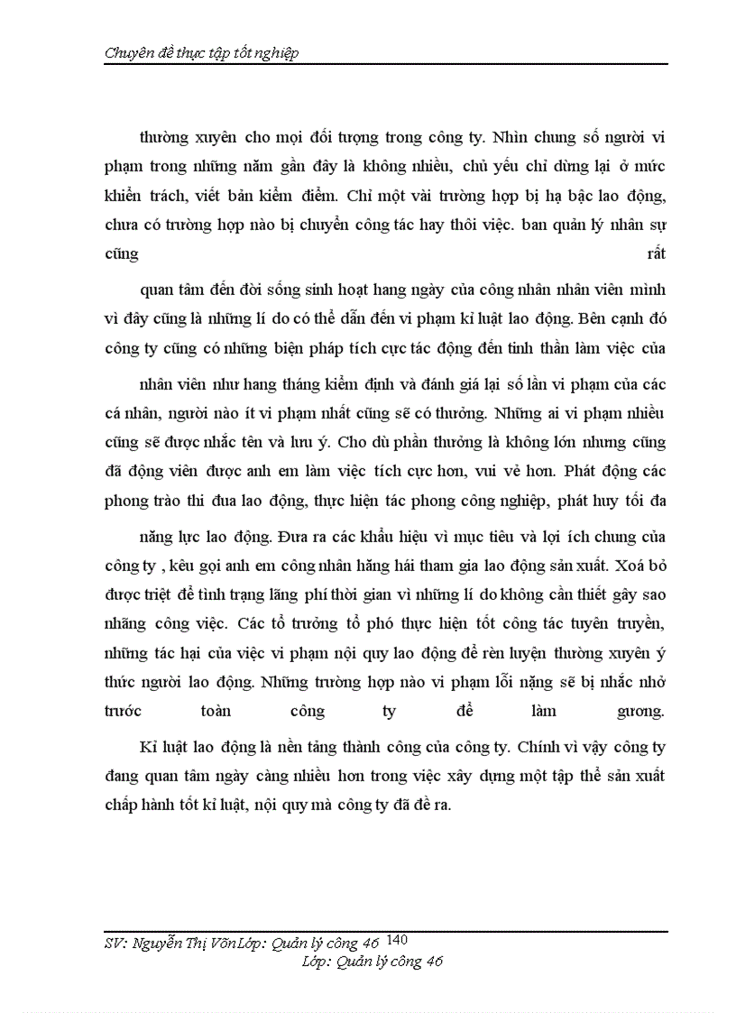image for page Một số giải pháp nhằm nâng cao hiệu quả quản lý nguồn nhân lực của Công ty Cổ Phần May 10