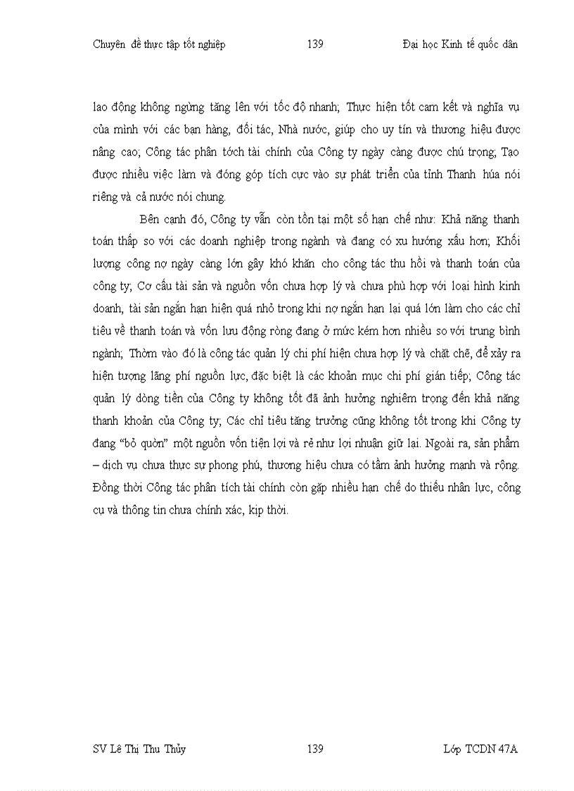 image for page Phân tích tình hình tài chính Công ty cổ phần thiết bị vật tư y tế Thanh hóa