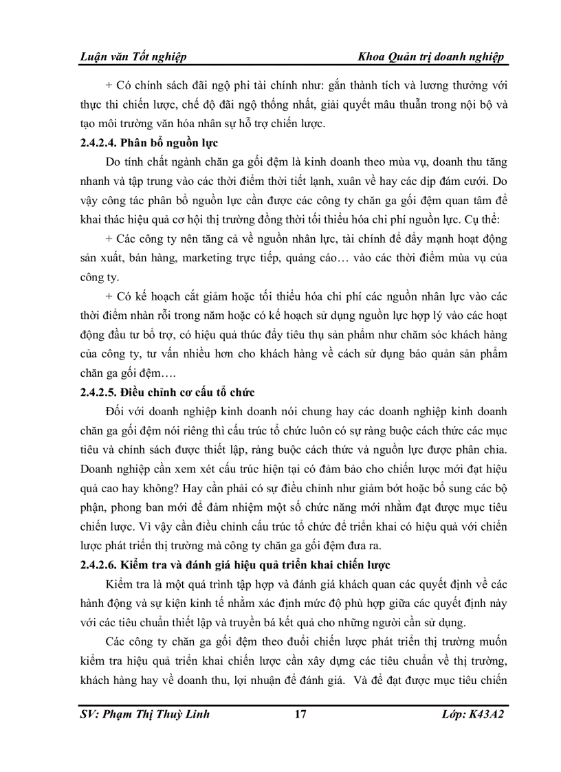 image for page Tăng cường hiệu lực triển khai chiến lược phát triển thị trường sản phẩm chăn, ga, gối, đệm của công ty CANADA HOME DECO