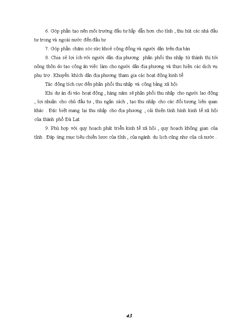 image for page Dự án xây dựng và cải tạo khu du lịch sinh thái hồ than thở - đà lạt