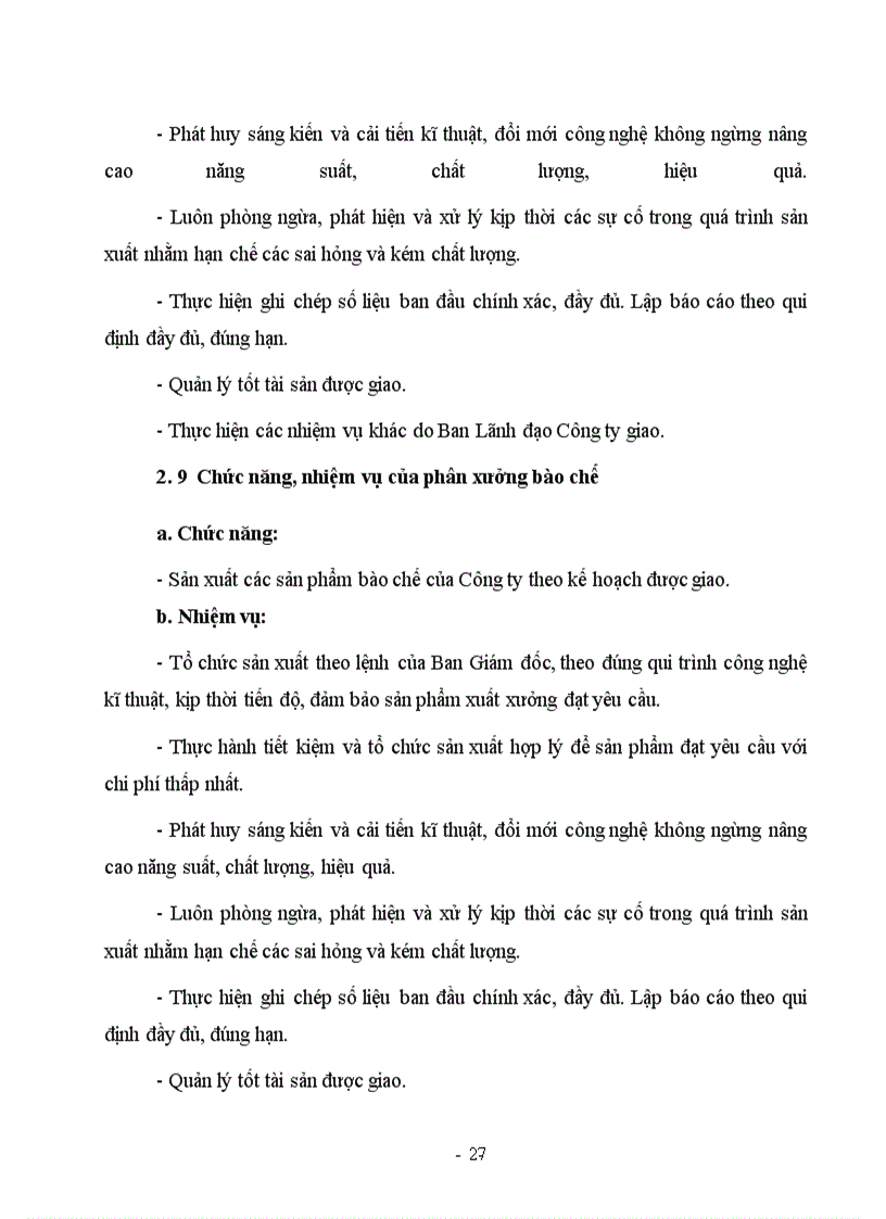 image for page Thực trạng quản lý chất lượng công ty cổ phần hoá dược việt Nam