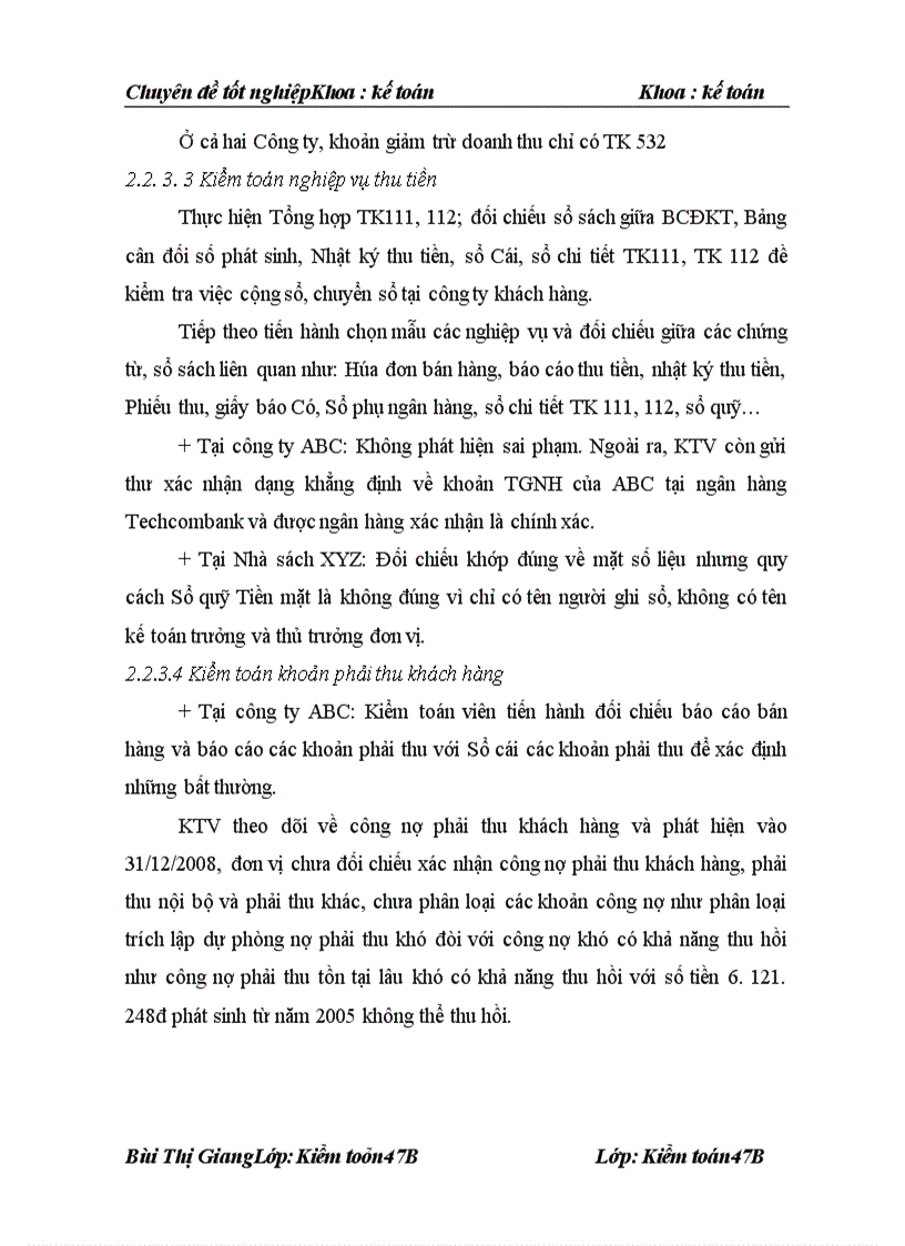 image for page Hoàn thiện kiểm toán chu trình bán hàng-thu tiền tại Công ty TNHH Kiểm toán Thế giới mới (NWA)