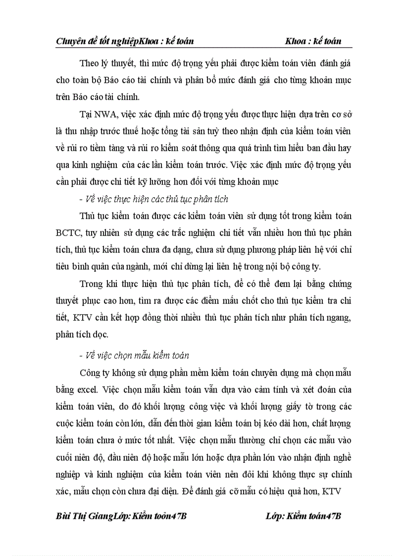 image for page Hoàn thiện kiểm toán chu trình bán hàng-thu tiền tại Công ty TNHH Kiểm toán Thế giới mới (NWA)